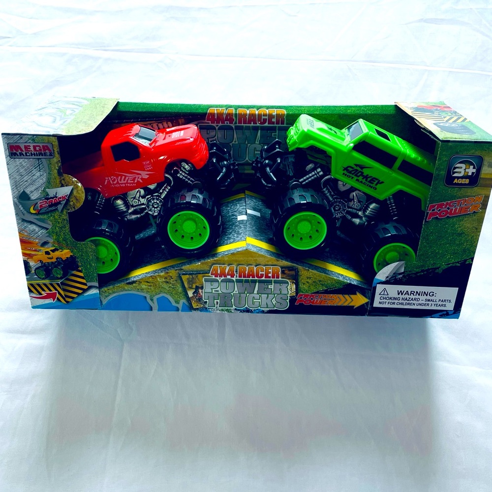 Mega machines 4x4 power truck age 3+ new in box.